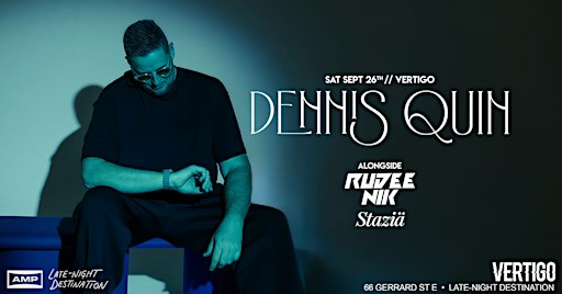 Vertigo ⋄⋄ Dennis Quin | Sat Sept 26