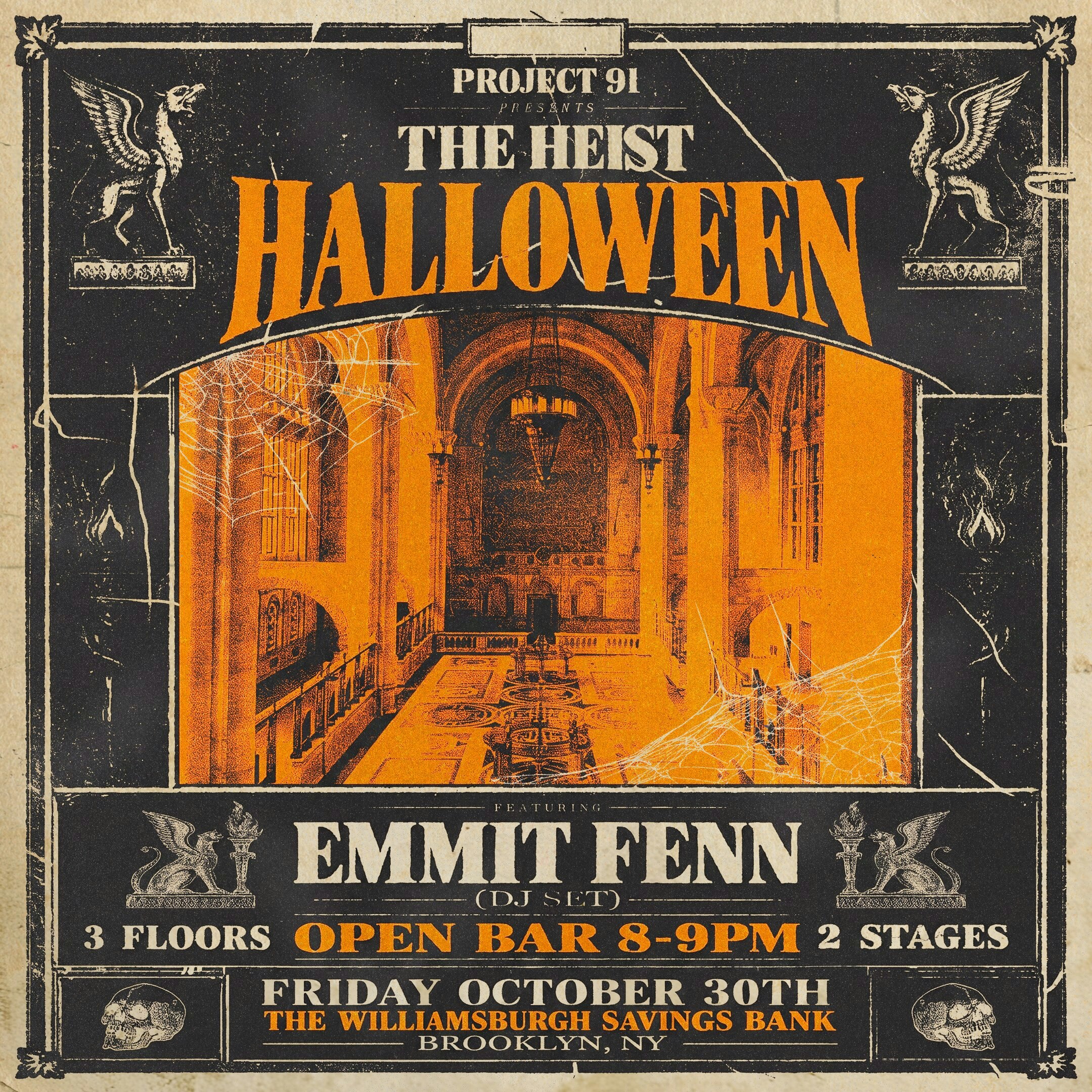 The Heist - Old Savings Bank Halloween ft. Emmit Fenn