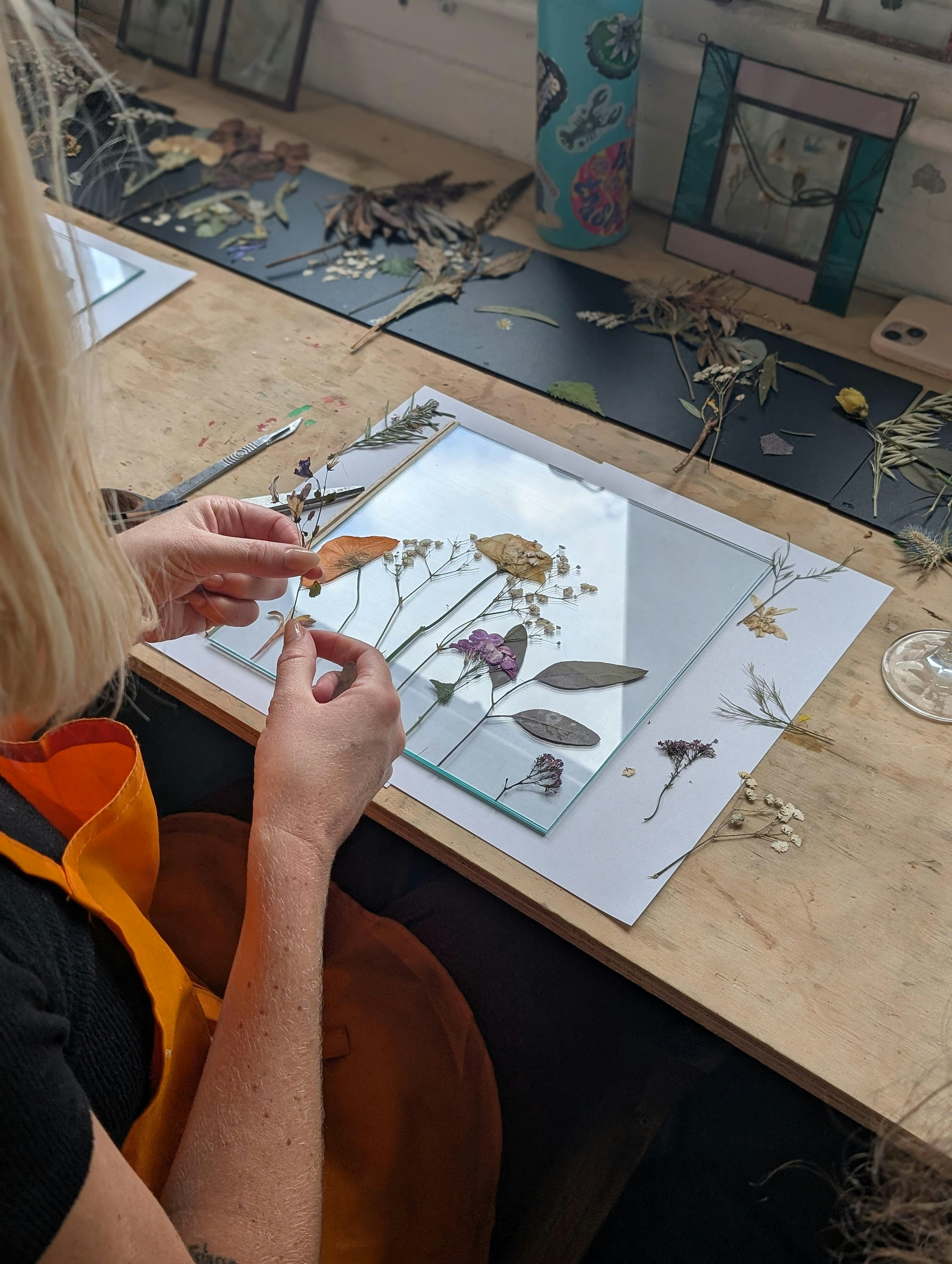 Wildflower and Copper Foiling Workshop