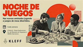 Noche de juegos - Haz nuevas amistades jugando a juegos de mesa