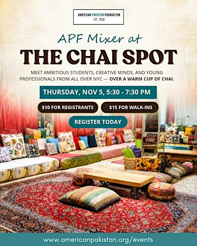 APF Mixer at The Chai Spot