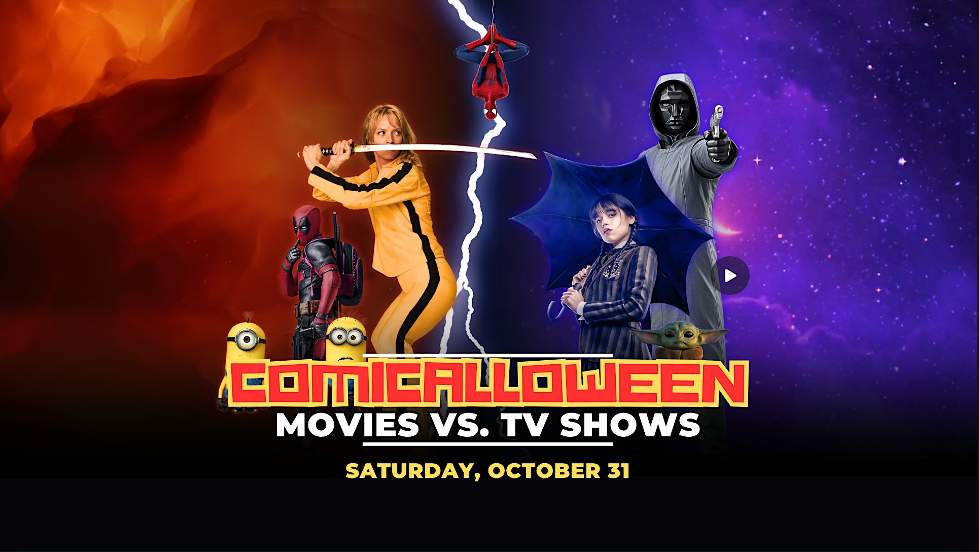Itaewon's Biggest Halloween Party 2026 | Comicalloween: Movies vs. TV Shows