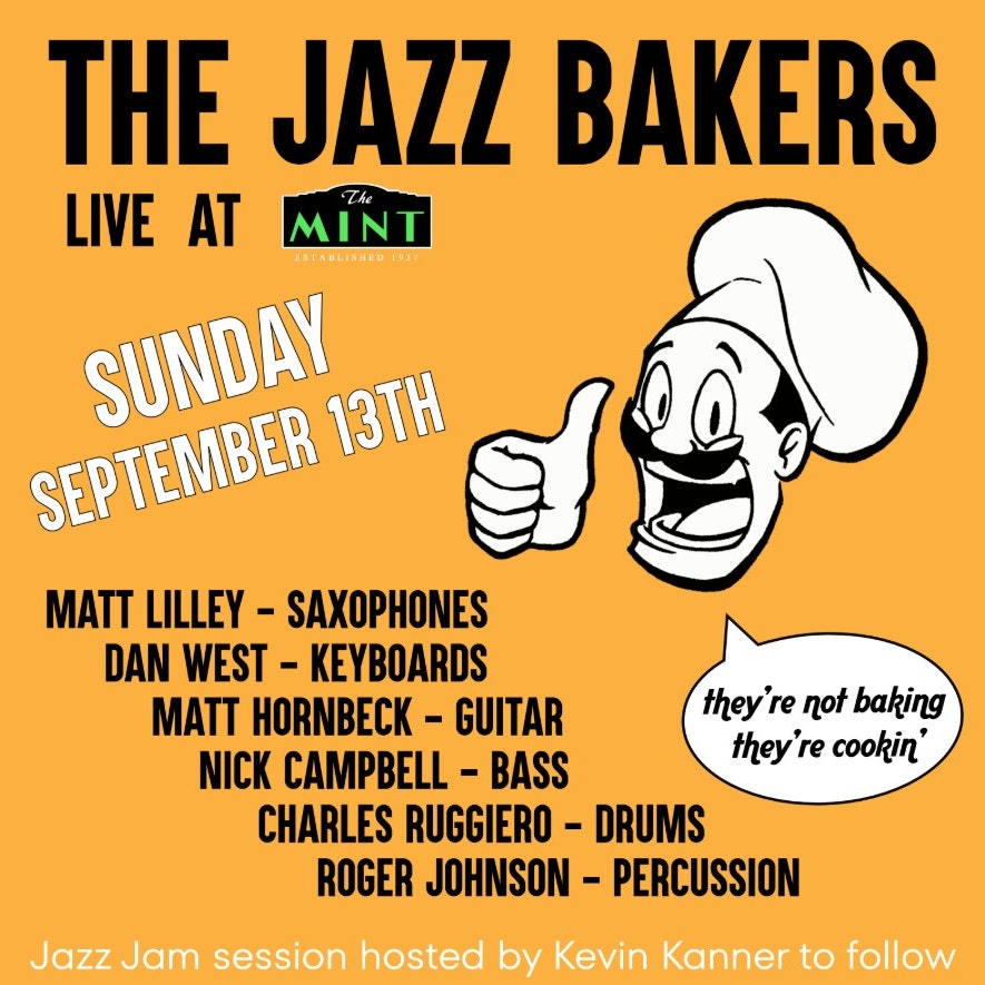 Jazz Sunday: The Jazz Bakers & Kevin Kanner Jazz