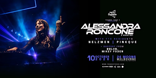 Trance Tech X presents Alessandra Roncone