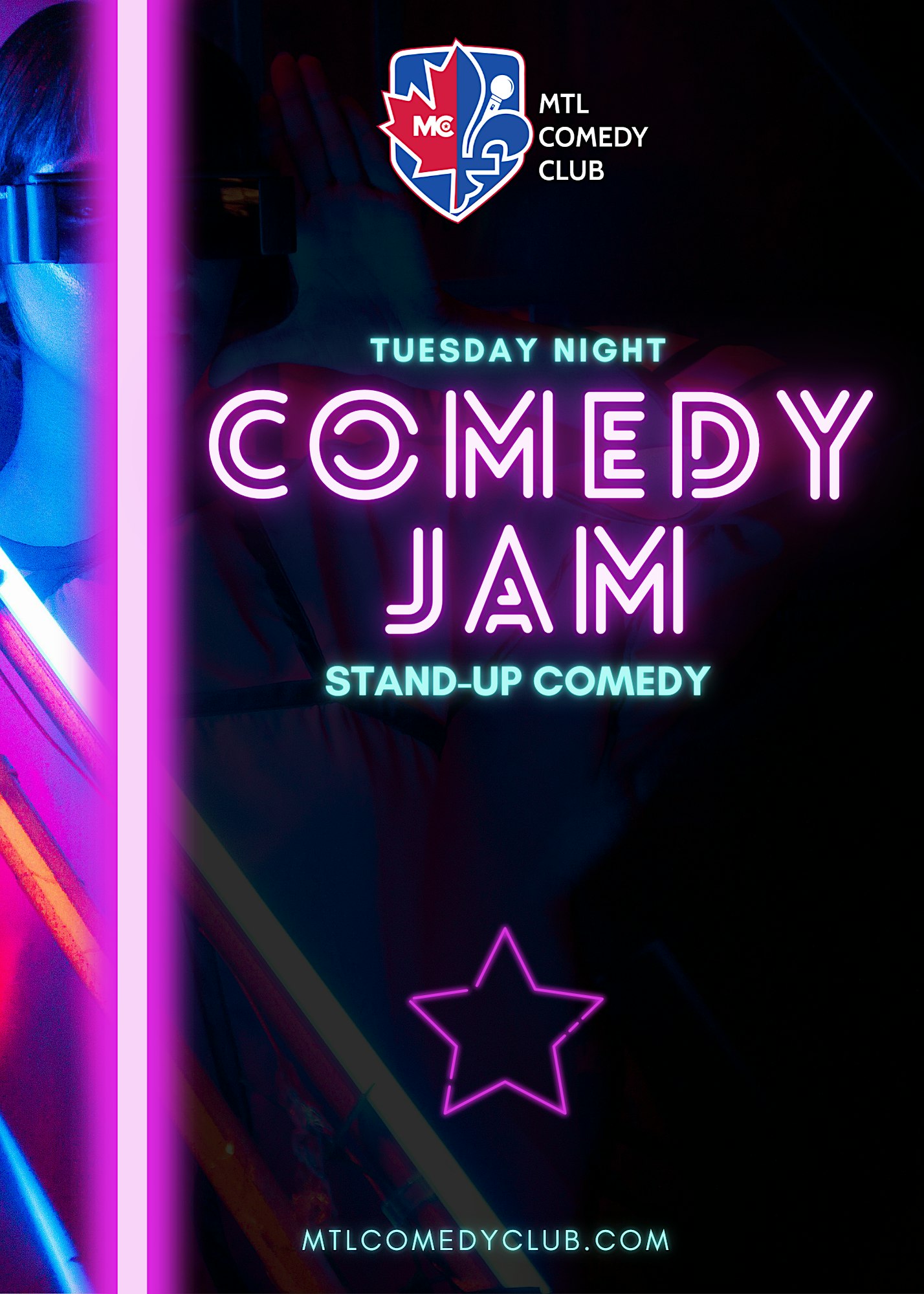 Tuesday Night Comedy Show in Montreal  - Laugh the Night Away!