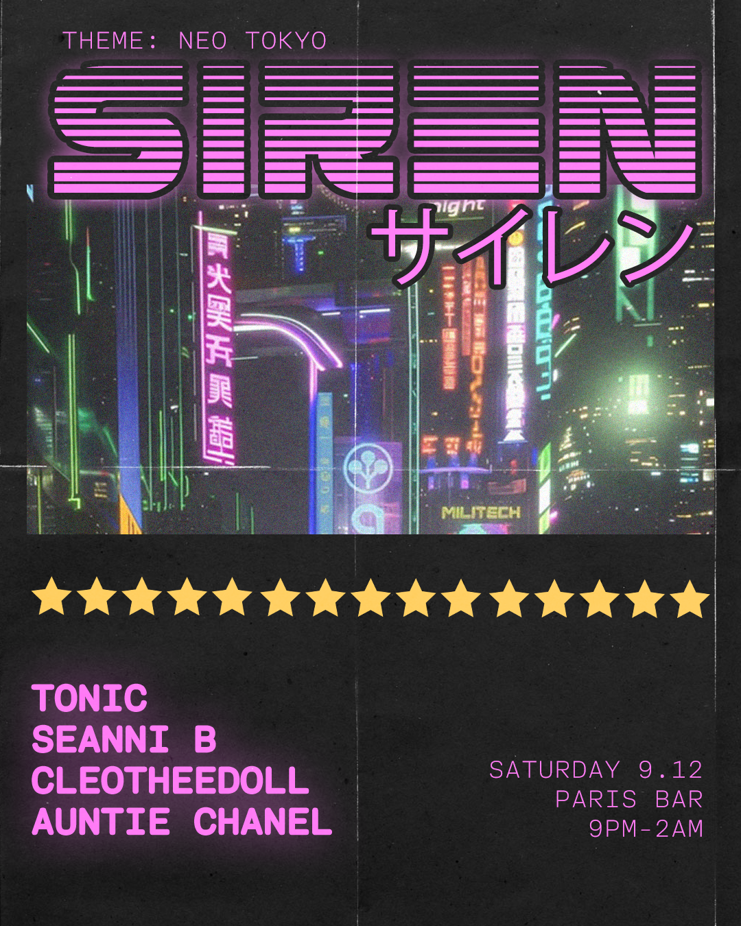 SIREN: Cyber City