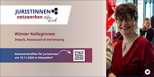 Juristinnennetzwerken ... After Work in Düsseldorf am 18.11.2026