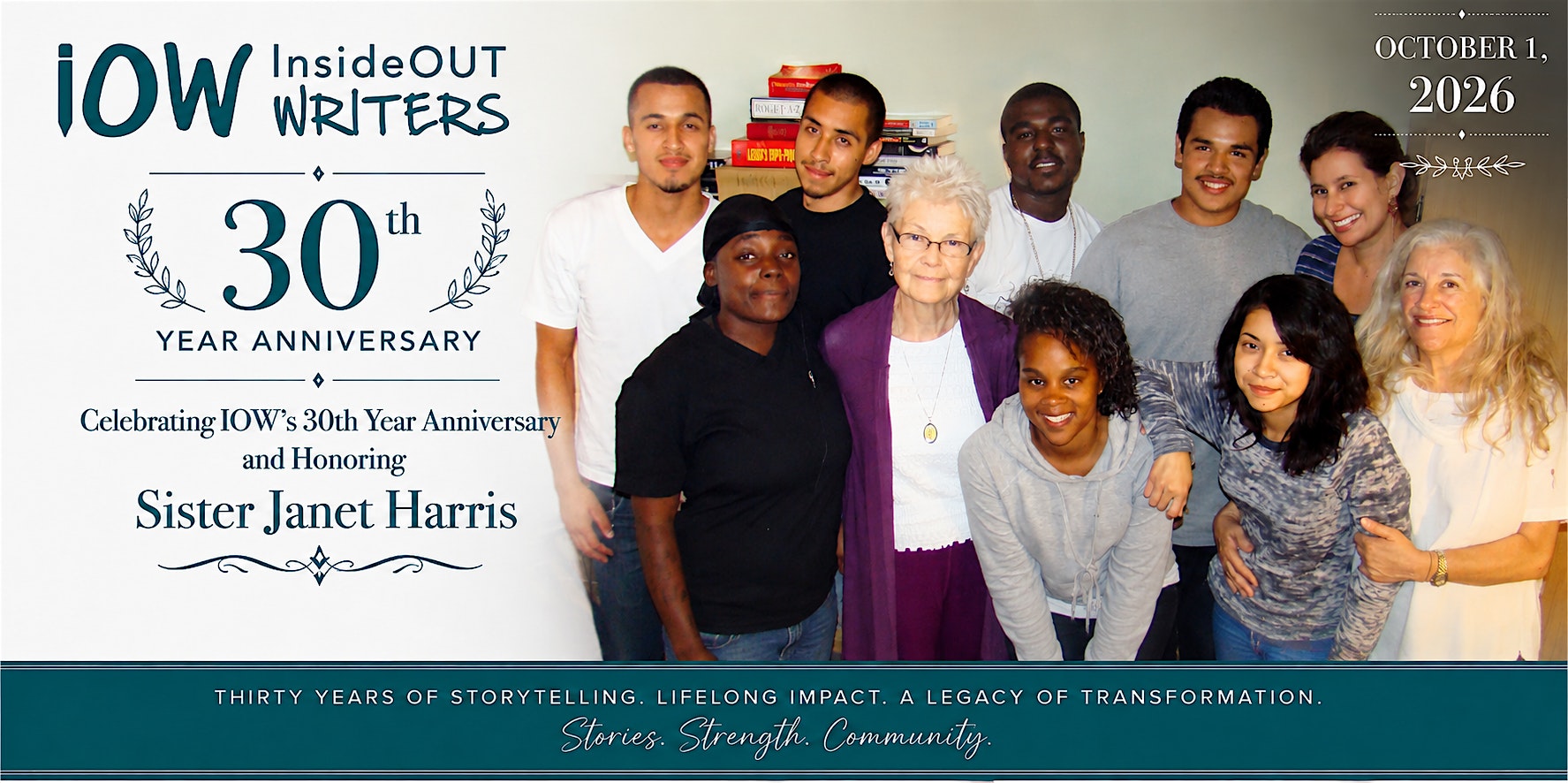 IOW's 30th Year Anniversary and Honoring Sister Janet Harris