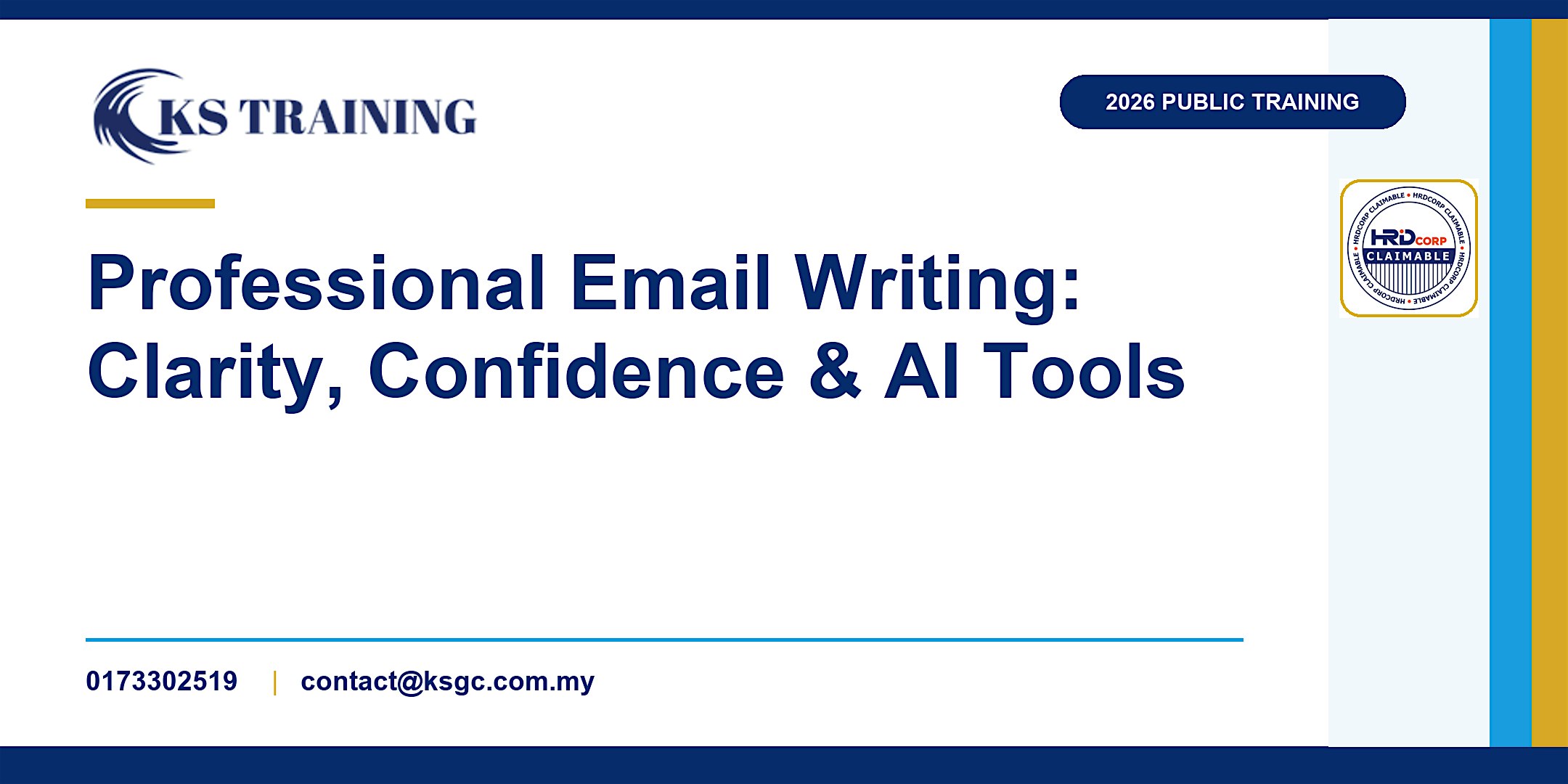 Professional Email Writing: Clarity, Confidence & AI Tools