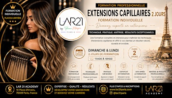 Formation Extensions Capillaires 2 Jours à Paris | LAR 21 Academy