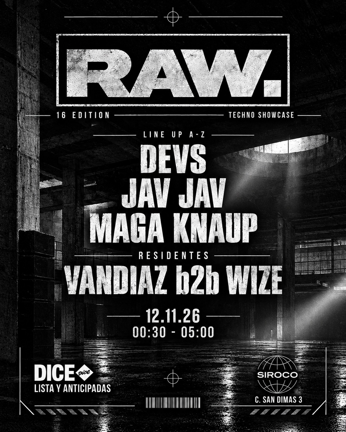 RAW 16th