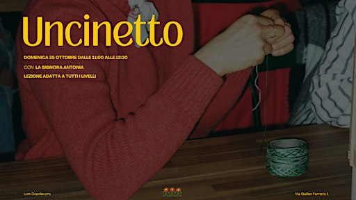 Workshop di uncinetto