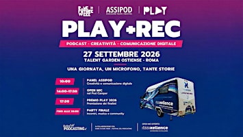 PLAY+REC: podcast, creatività e comunicazione digitale