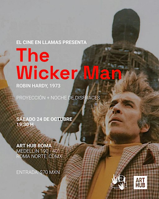 Proyección THE WICKER MAN x El cine en llamas