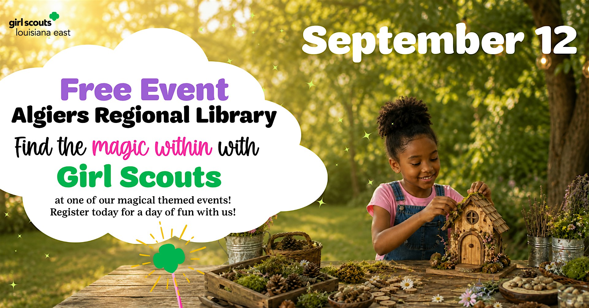 Find the Magic with Girl Scouts
