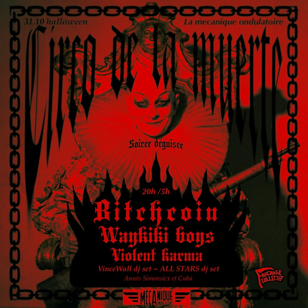 LATINOHALLOWEEN/BITCHCOIN✦WAYKIKIBOYS✦VIOLENTKARMA