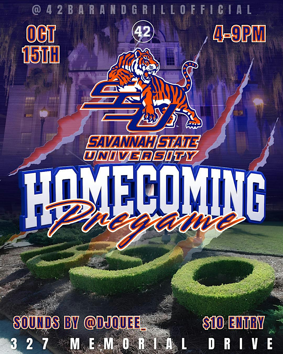 SSU Homecoming Atlanta Pregame Party!!