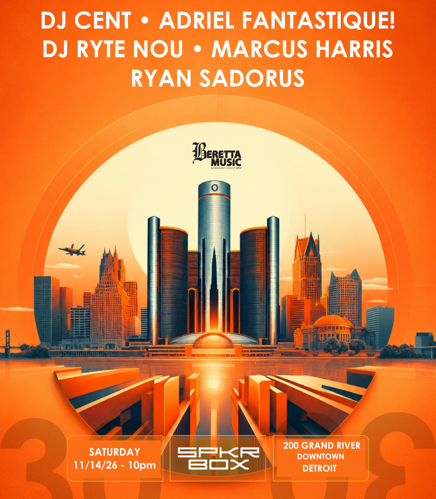 BerettaMusic and Friends - DJ Cent, Ryan Sadorus, Marcus Harris