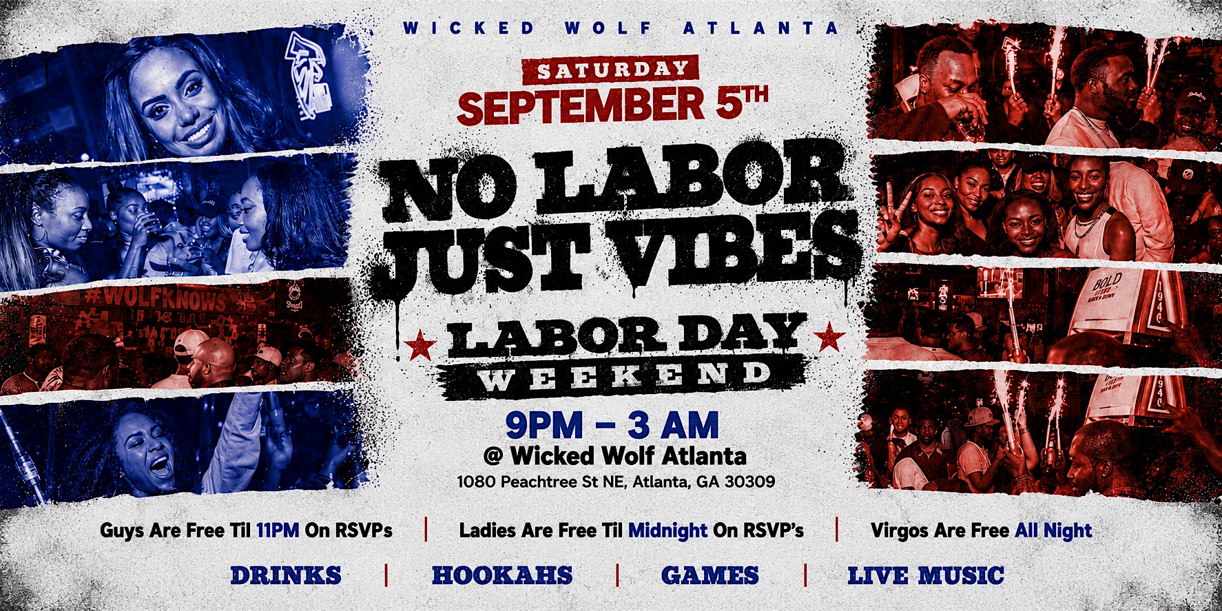 NO LABOR JUST VIBES LABOR DAY WEEKEND