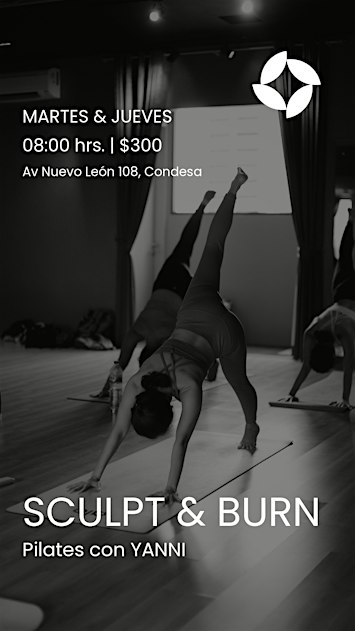 SCULPT & BURN PILATES · CON YANNI