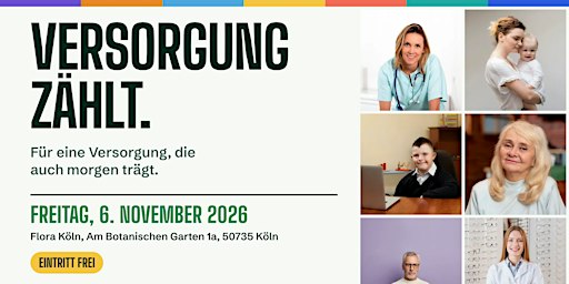 Versorgung zählt · Gesundheitstag in der Flora Köln