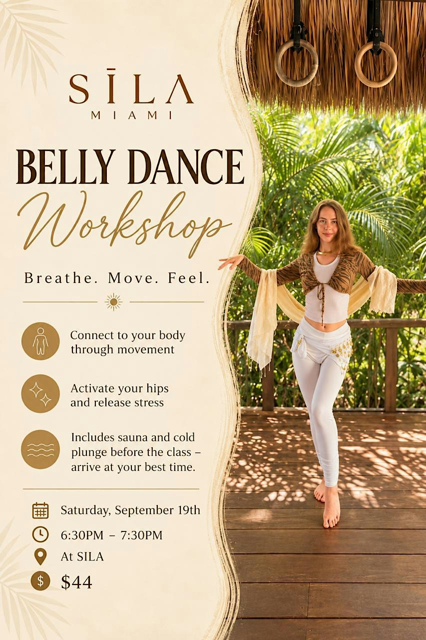 Belly Dance Workshop + Sauna