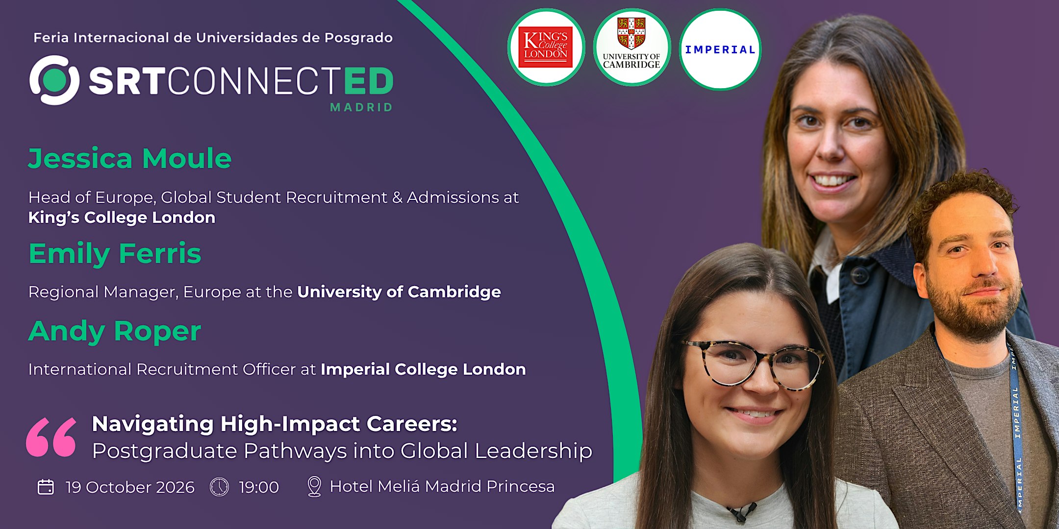 The UK "Golden Triangle" Session | SRT ConnectED Madrid