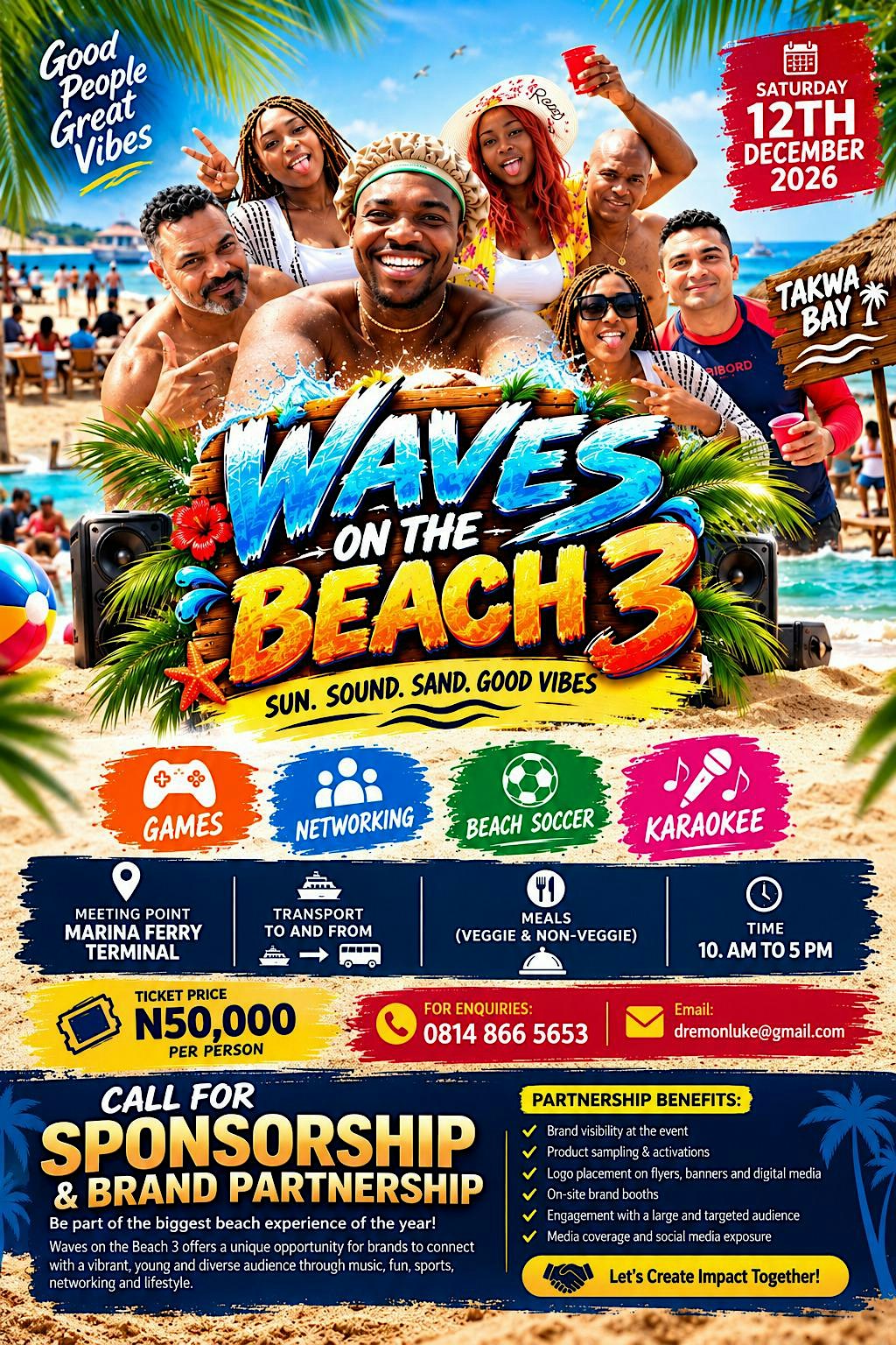 WAVES ON THE BEACH 3