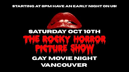 Gay movie night Vancouver at Numbers