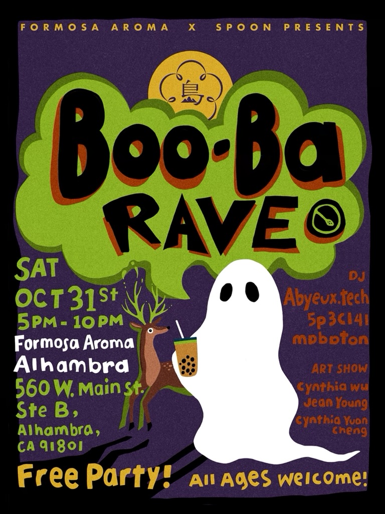 BOO-BA RAVE! - Party presented by Formosa Aroma & SPOON presents