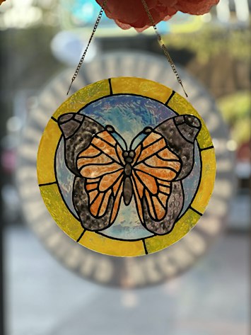 Hanging Faux Stained Glass Workshop