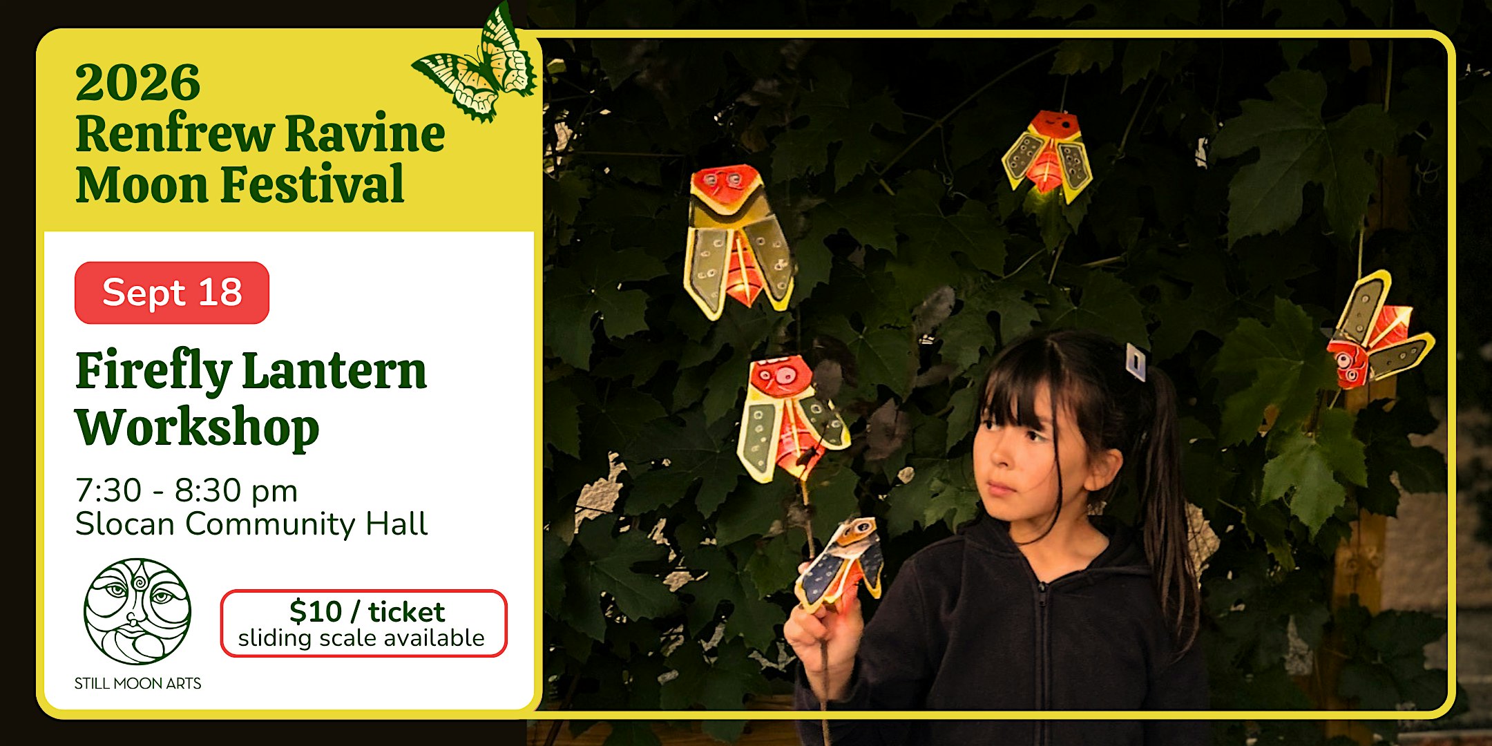Origami Firefly Lantern Workshop