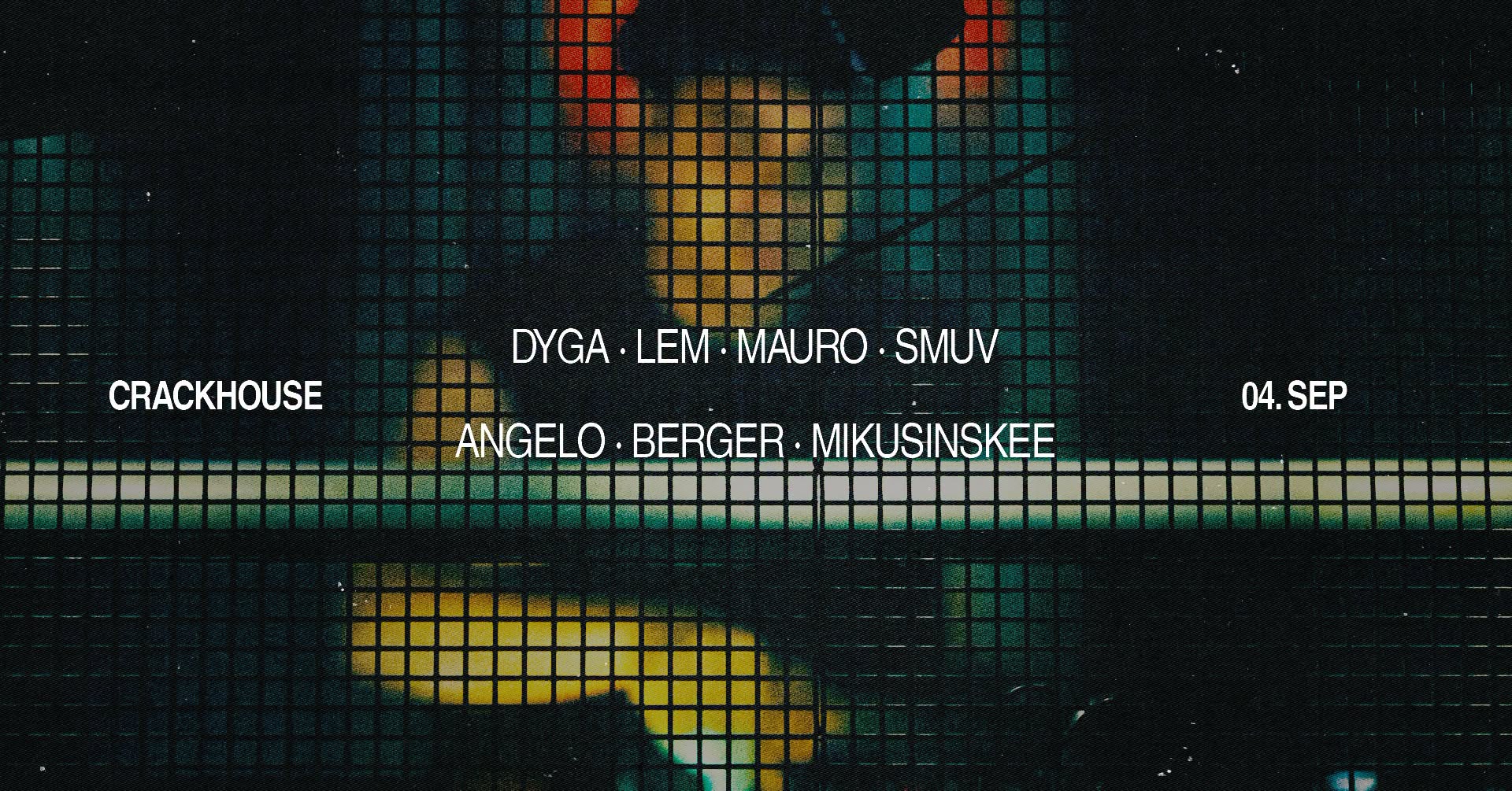 MAURO, LEM, DYGA, SMUV - Crackhouse 4.09