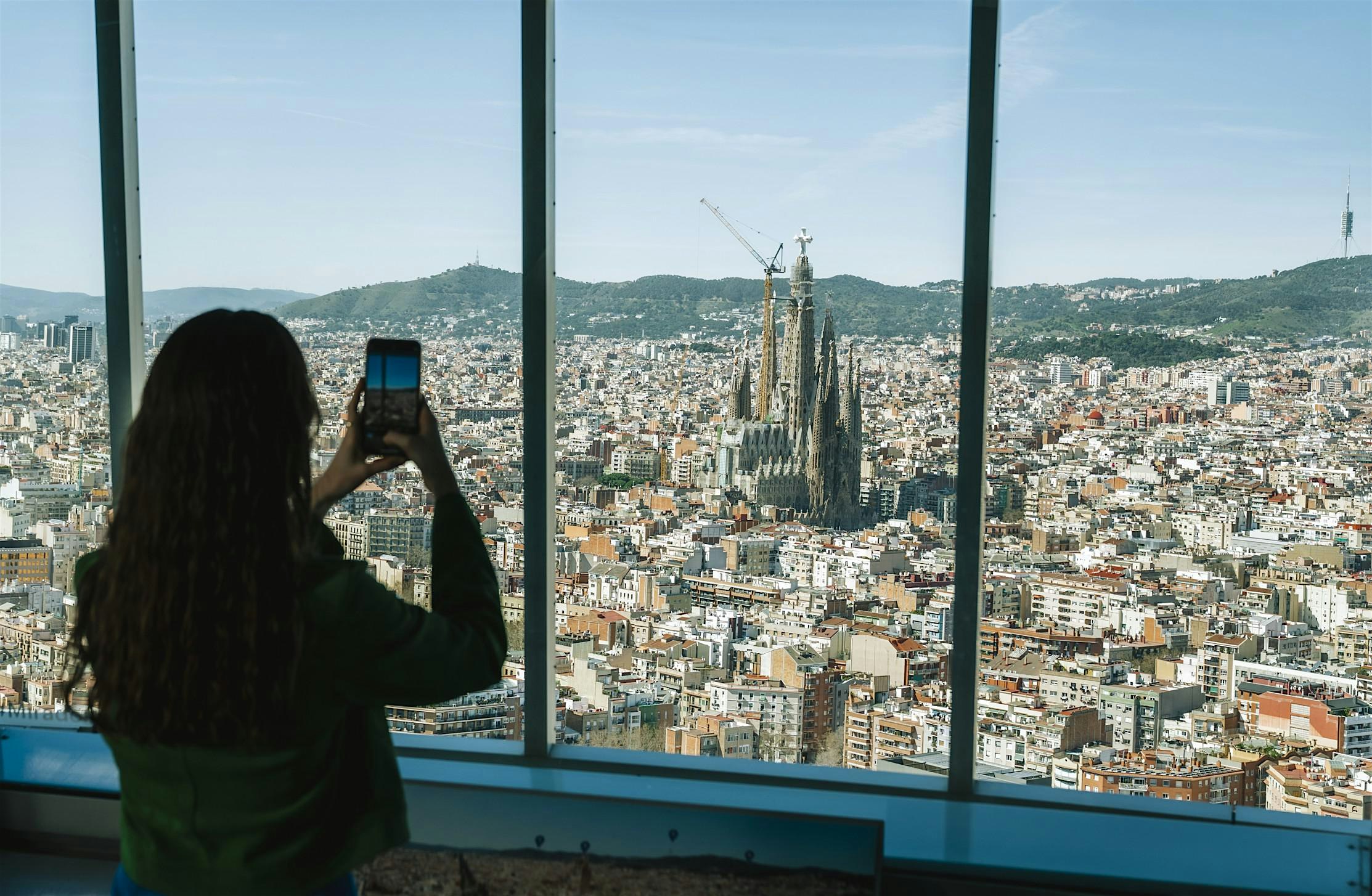 Entrada al Mirador Torre Glòries vistas 360º Barcelona
