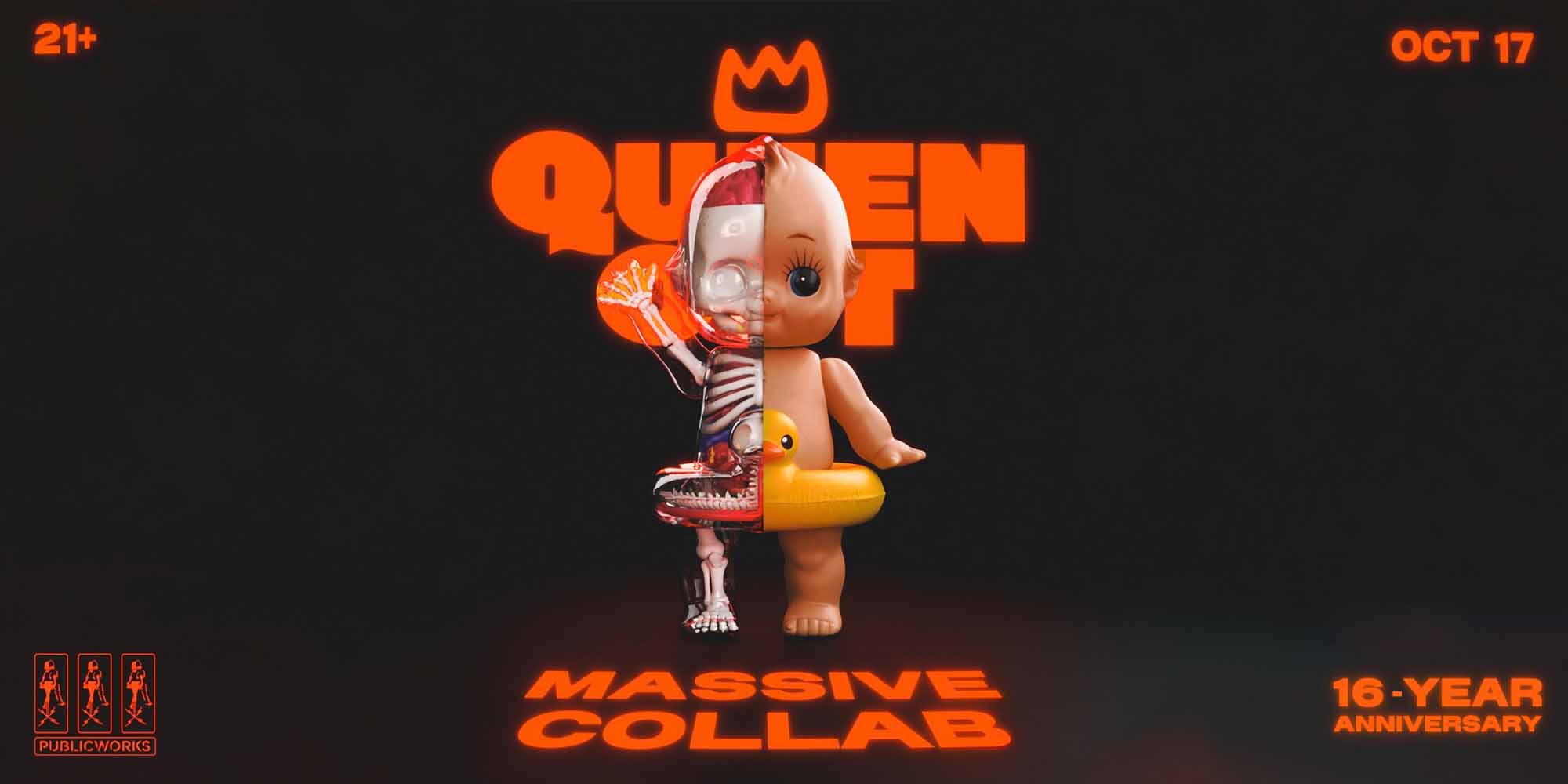 PW 16-Year Anniversary Night Two: QUEEN OUT x 
