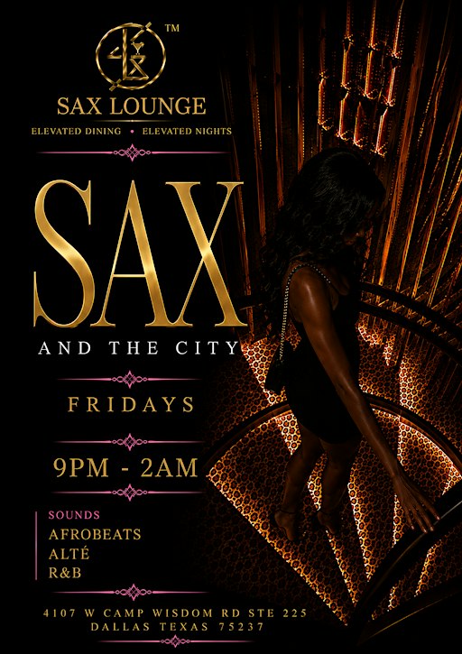 SAX AND THE CITY | Afrobeats Alte R&B