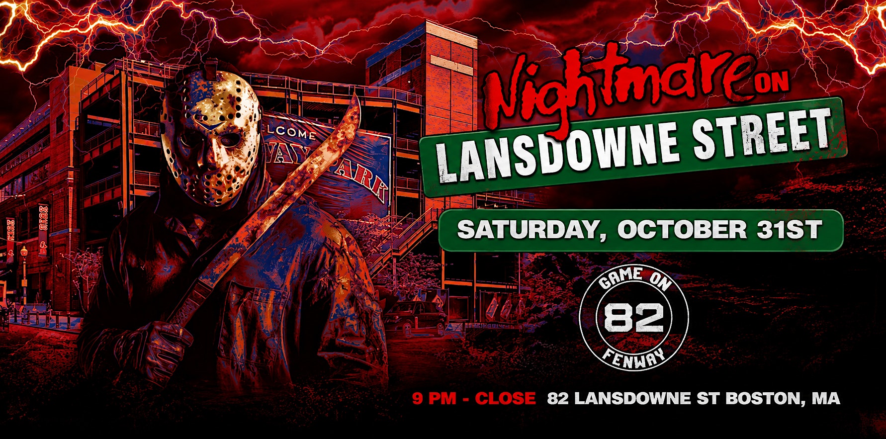 Nightmare on Lansdowne Street @ Game On