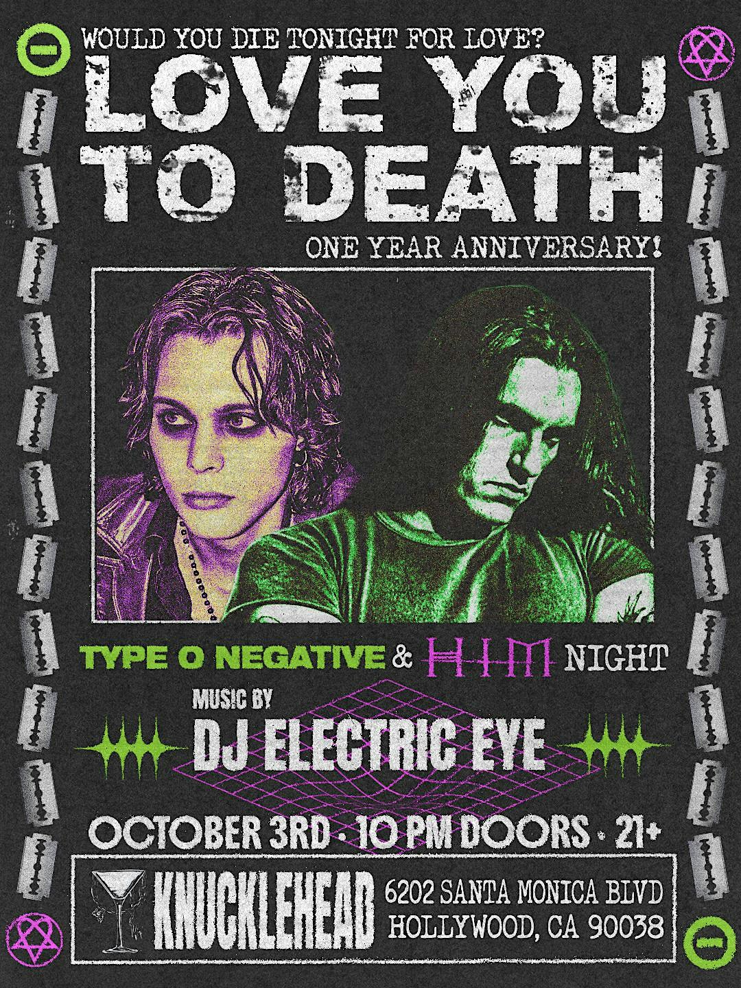 Type O Negative & H.I.M Night