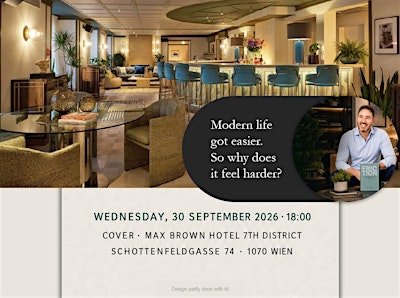 Book Presentation: Friction - Why we're paying twice for modern life