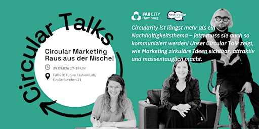 Circular Talk  "Circular Marketing - raus aus der Nische!"