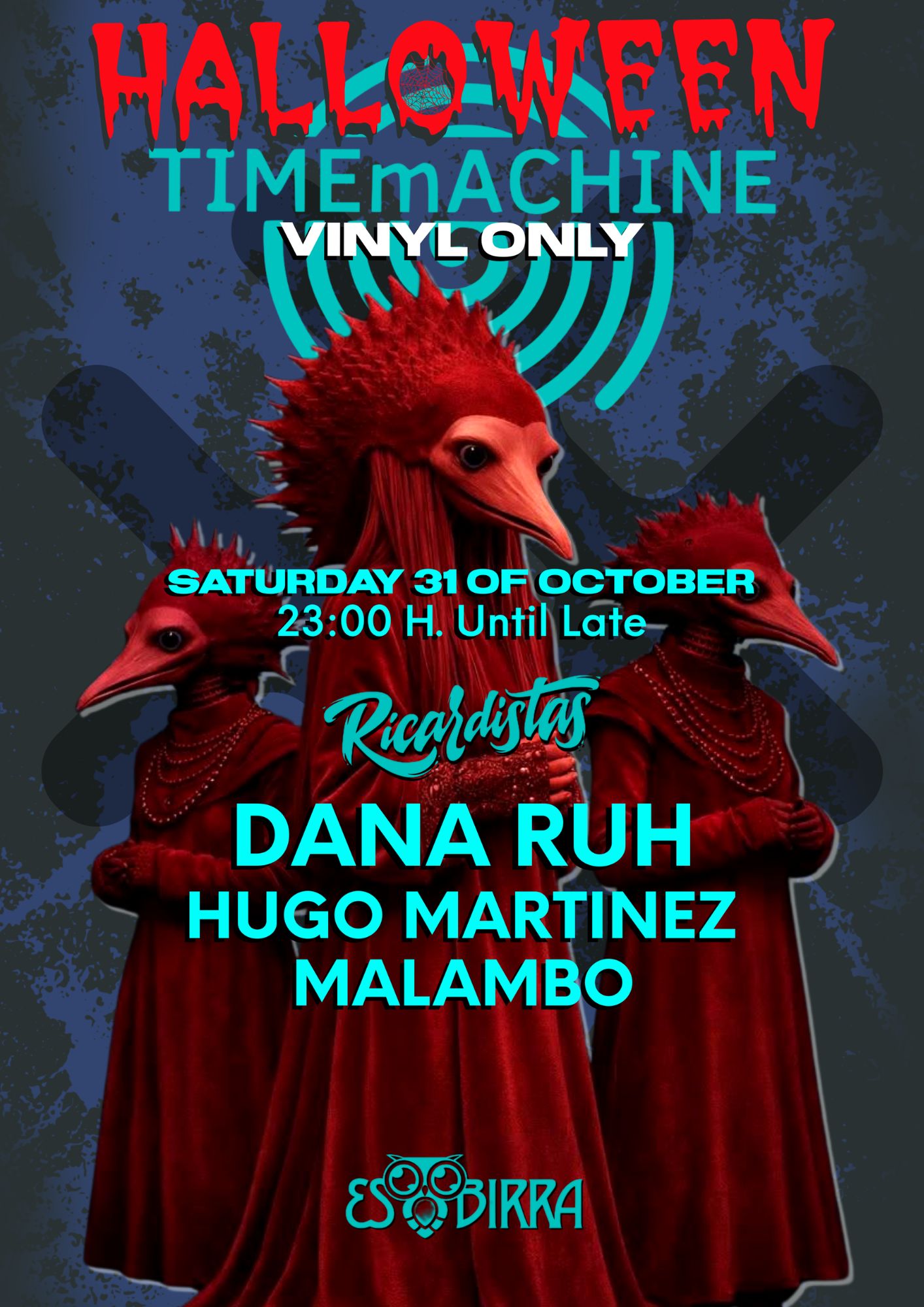 TIMEmACHINE Halloween — Dana Ruh, Hugo Martínez & Malambo