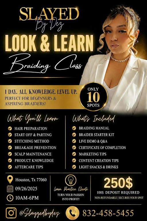 Look & Learn Braid Class