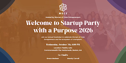 Women Of Color Entrepreneurs Startup Party with a Purpose