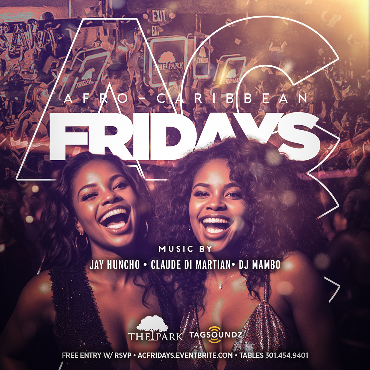 10.30 - Afro-Caribbean Fridays at The Park!