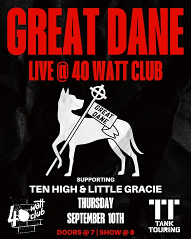 Great Dane - Little Gracie- Ten High