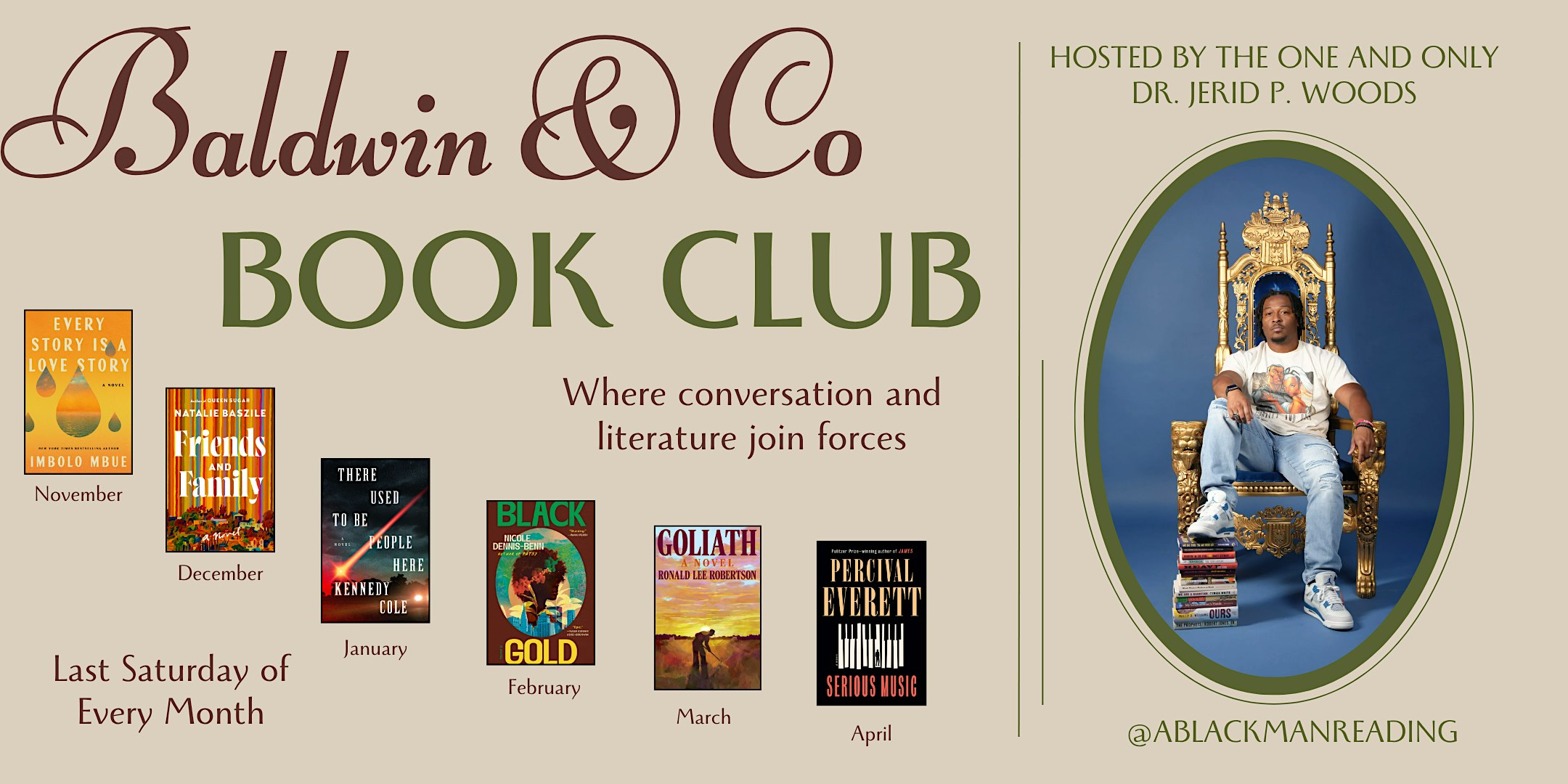 Baldwin & Co Monthly Book Club