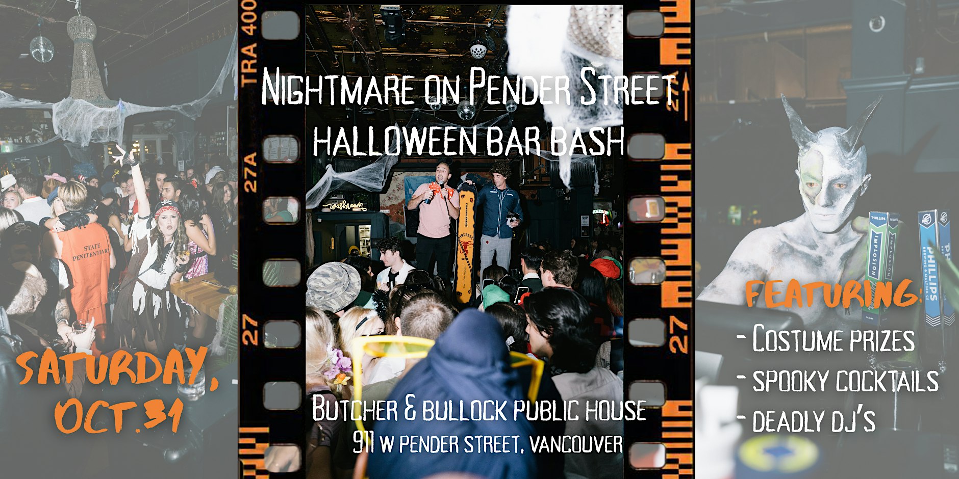 Nightmare on Pender Street - Halloween Bar Bash