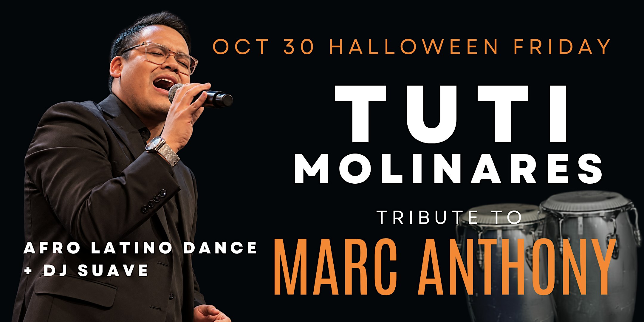 Halloween Latin  Friday: Tuti Molinares Tribute to Marc Anthony