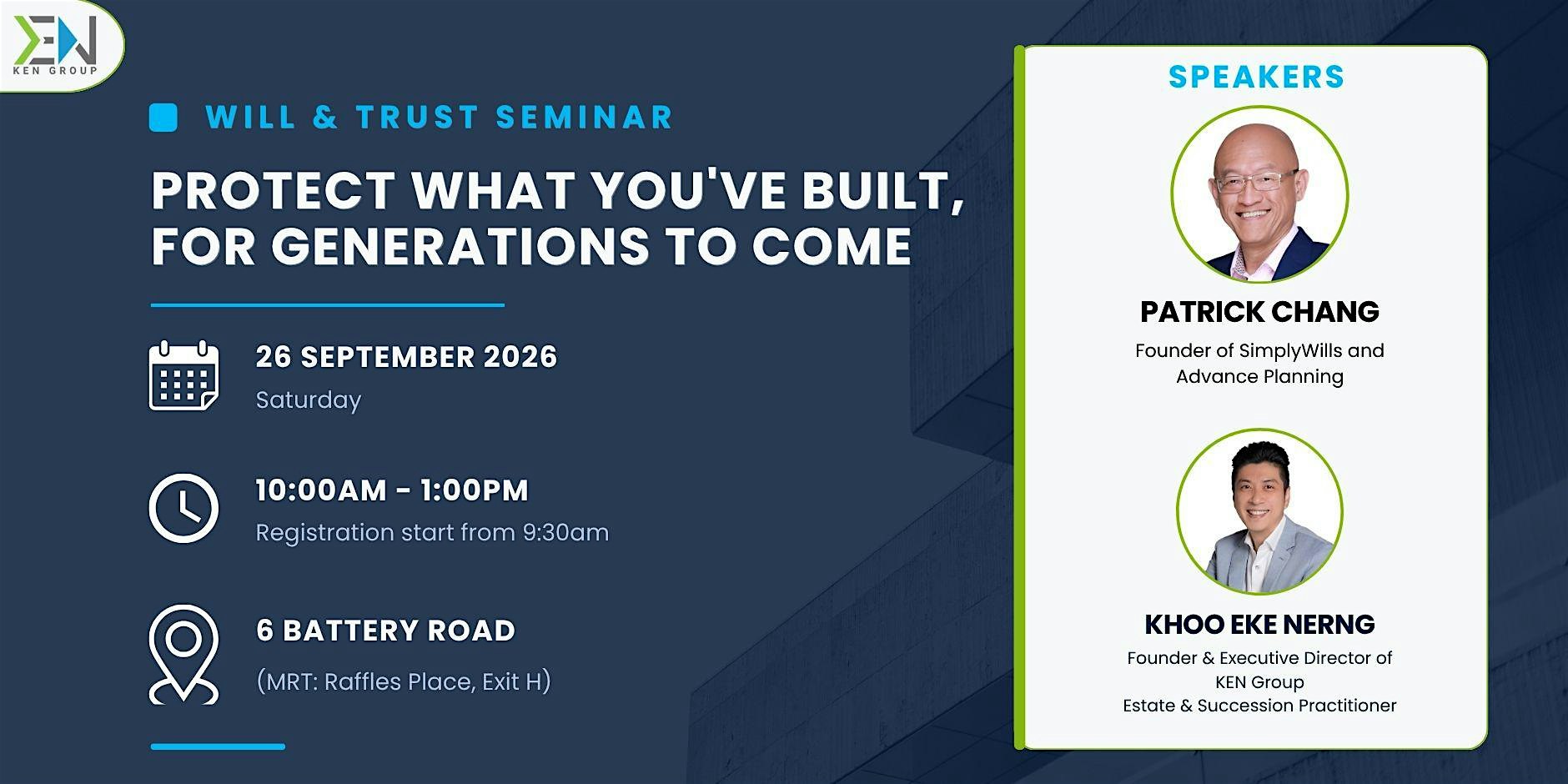 Will & Trust Seminar