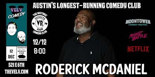 Roderick McDaniel - Live Comedy